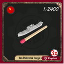 1/2400 Jan Rudzutak cargo ship pack