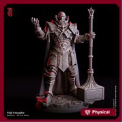 Arcana Domain Cleric, Fighter, Paladin | 28mm, 32mm,54mm,75mm,100mm Scales | Player Character | D&D 5e Pathfinder Figurine | Flesh of Gods - Only-Games