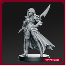 Dalila - Swordswoman - 32mm - DnD