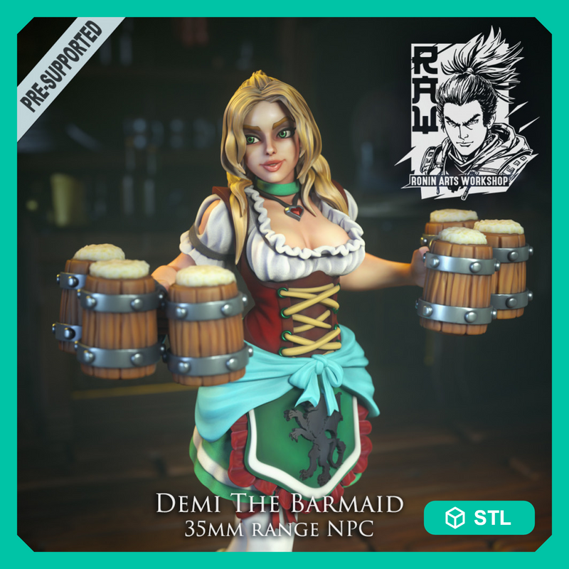 Demi The Barmaid - Only-Games