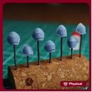 Runic shoulder pads for power armour (dwarves/humans) - Bits pack