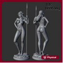 18K Anatomy - Elf with a spear