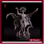 Demon, Devil, Lich, Fiend, Undead | 28mm,32mm,54mm,75mm,100mm Scale Resin Miniature | Dungeons and Dragons D&D 5e Pathfinder | Flesh of Gods - Only-Games