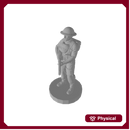 1/72 3D Printed Early War British Soldier Pose 1(x10)