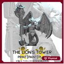 Lucinda - Infernal Fiend (32mm scale Large miniature with supports)