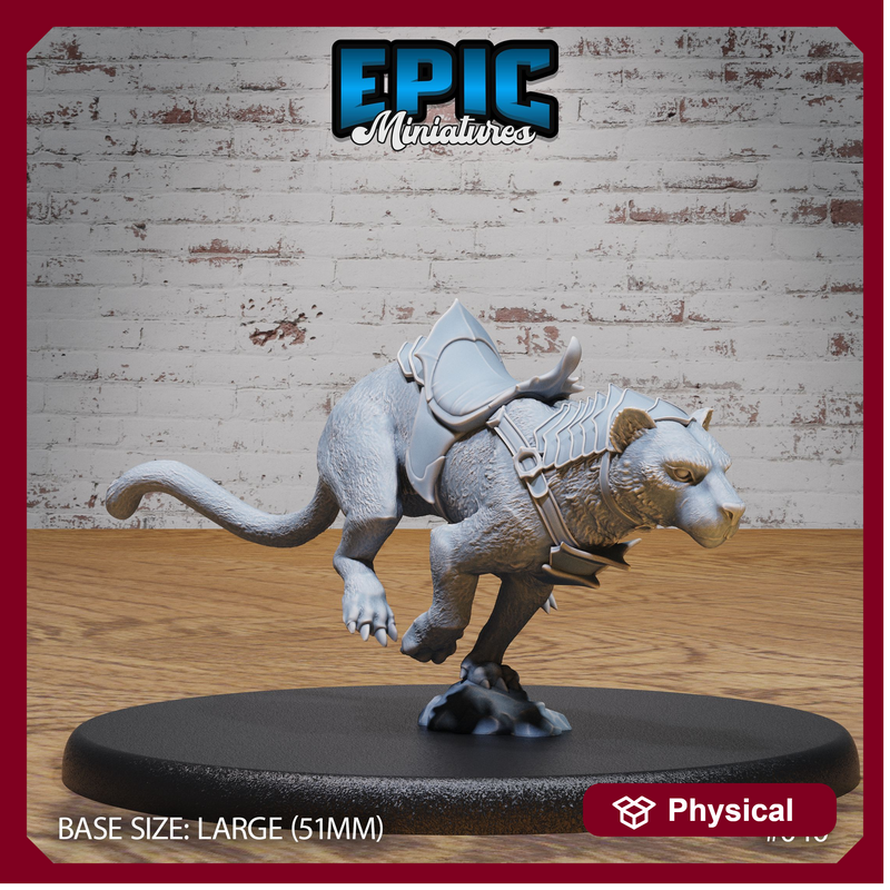 Black Panther Mount Running - Only-Games