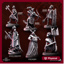 Holy Maiden Knights | Bestiarum | Wargaming DnD Miniatures