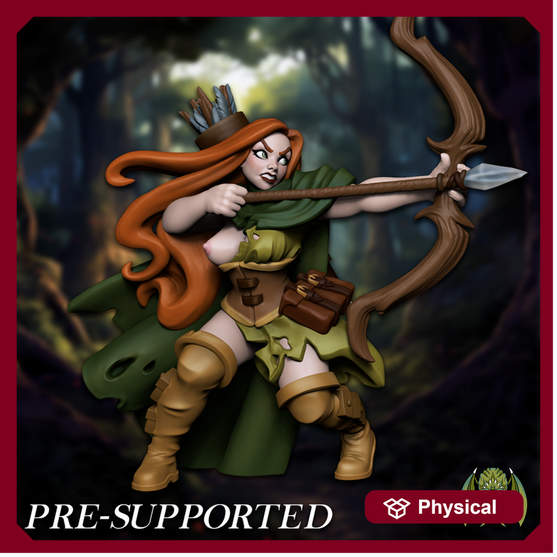 [NSFW] Florence The Archer [PRE-SUPPORTED] Female Ranger Archer