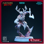 Skeleton Undead White Runner | 28mm, 32mm,75mm Scales | Resin Miniature | Dungeons and Dragons | Figure for painting | Pathfinder | - Only-Games