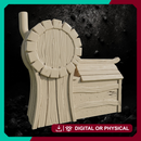 Clock House - Fantasy Village Terrain STL, DnD & Wargaming Scenery