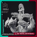 Tiamats Avatar - Boss Monster - PRESUPPORTED - Hell Hath No Fury - 32mm scale