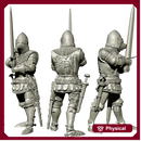 Sir Owen Glendower on foot - 28mm