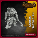 Leonin Barbarian (32mm scale)