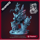 Maurut and Gaia - Necromancer and Stone Golem
