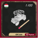 1/100 40M Csaba armoured car