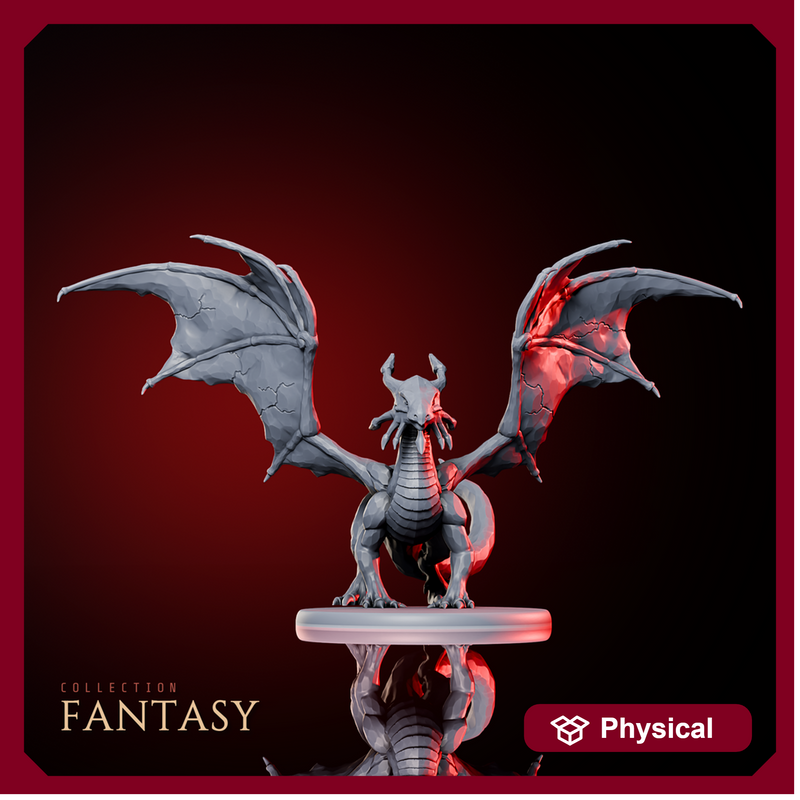 Young Saphire Dragon - Only-Games