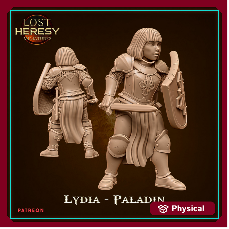 Female Paladin Lydia