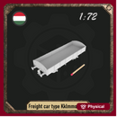 1/72 Freight car type Kklmmo version 2