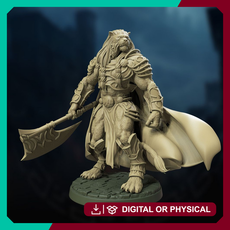 Korrin Thunder Mane, Leonin Paladin