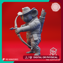 Koala-folk Ranger - Tabletop Miniature (Pre-Supported)
