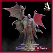 Vampire Prince - Greater Vampire | 32mm Scale| Vampire Miniature | Dungeons and Dragons Miniatures Undead | Pathfinder Miniatures | DnD 5e | - Only-Games