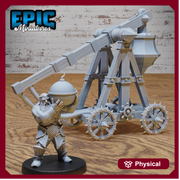 Dwarf Army Trebuchet & Operator Set - Only-Games