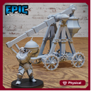 Dwarf Army Trebuchet & Operator Set