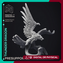Thunder Dragon - Large Creature - PRESUPPORTED - Heaven Hath No Fury - 32mm scale