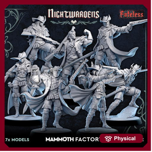 Stragovian Nightwardens warband (7 models) - Only-Games