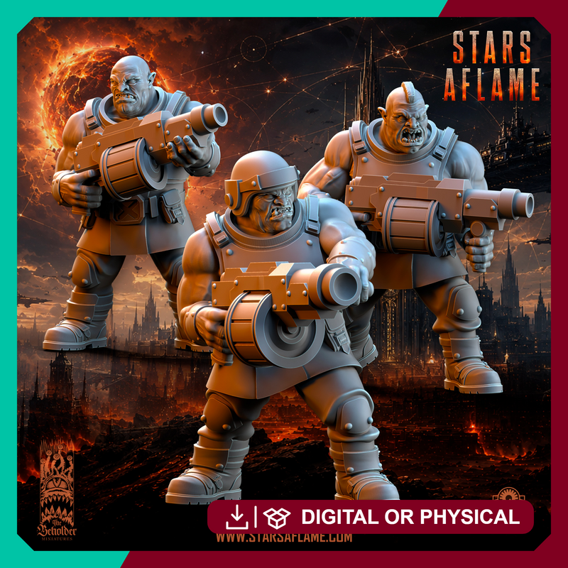 TSF Jupiterian Troops