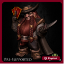 Fingrith Sharpaper [PRE-SUPPORTED] Gambler Dwarf Hunter