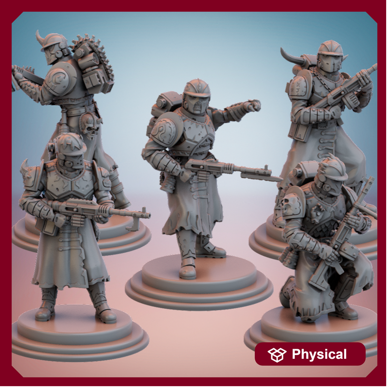 Cult Guard. Cult Guardsmen (Assault Rifles). - Only-Games