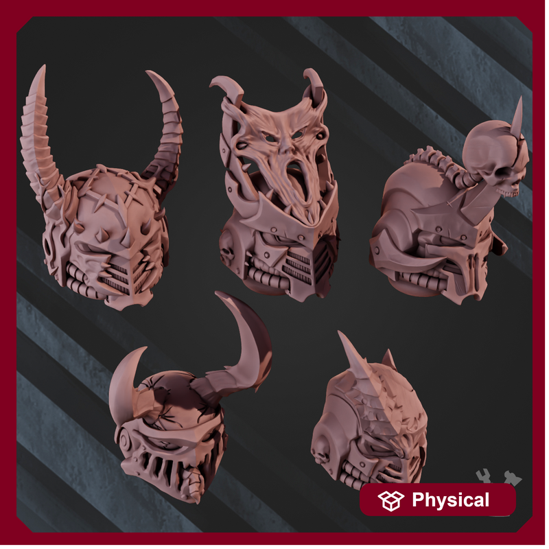Predators Helmets Set x5 - Only-Games