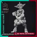 Alchemist - Goblin Male Artificer - PRESUPPORTRED - 32mm scale
