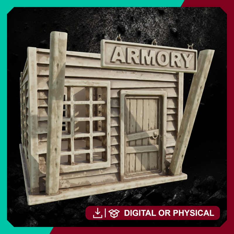 Wooden Armory Building