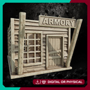 Wooden Armory Building