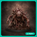 Vorrask the Flesh Abomination - Horror Boss STL Miniature