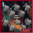 Voidland Dwarfs Hammer and Shield Squad x10