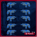 Princeps Cohorte Heavy Pistols Set x10