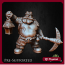Rufus Breakrock [32mm Scale]  Dwarf Miner