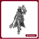 Battlemage With Eagle Familiar (32mm scale)