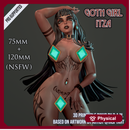 Goth Girl Itza (NSFW version) - 75mm