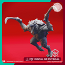Hook Horror - Charging  - Tabletop Miniature (Pre-Supported)