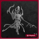Avatar of Lust with spear and shield