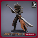 Amazon Light Soldier Spear Stance