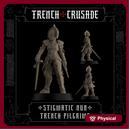 Trench Crusade - Stigmatic nun (Sword, Pistol) - Trench Pilgrims