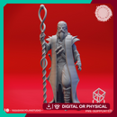 Evil Mage - Tabletop Miniature (Pre-Supported)