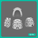 Space Knights V6 Stroud Studded Shoulder Pad Type C