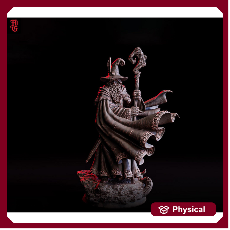 Wizard, Warlock, Sorcerer | 5 Sizes /Scales |Player Character Mini- Minis -DnD 5e Pathfinder Figurine - Only-Games