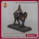Cog Division - Command - Trumpeter Officer riding standard Cog MM Steam Horse (CMMWP016)